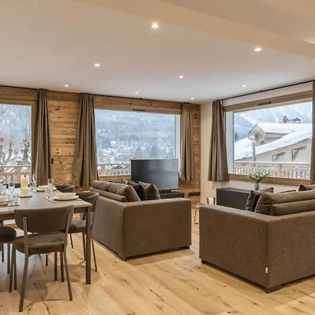 Lägenhet Jacaranda1 Sublime 8pax 100m2 Vue Mtblanc Parking Chamonix