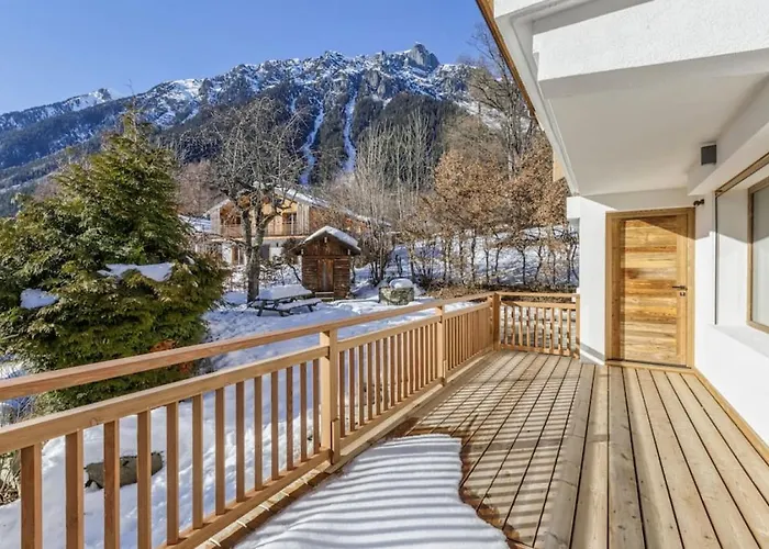 Jacaranda1 Sublime 8pax 100m2 Vue Mtblanc Parking Appartement